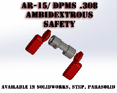 AR-15 Safety Selector (fits .308)